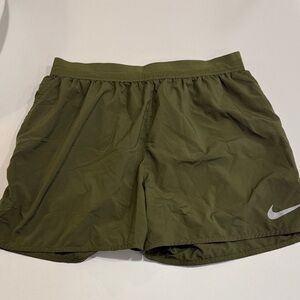 Nike Dark Green Sports Shorts